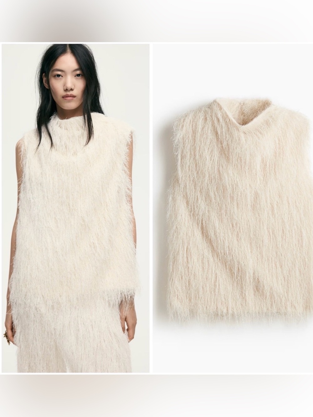 H&M Top with Fringe